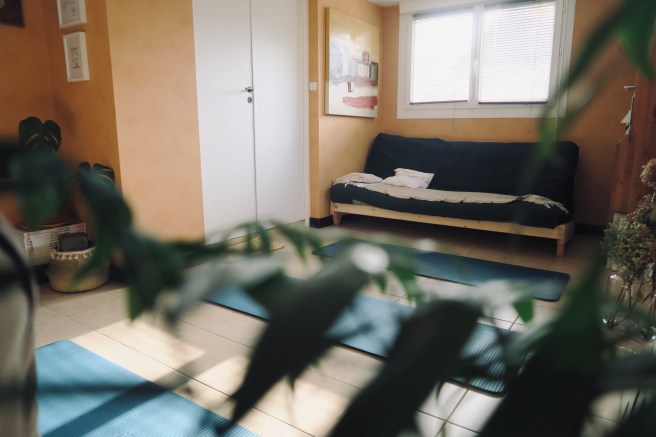 studio de Pilates à Vern/Seiche - et végétation